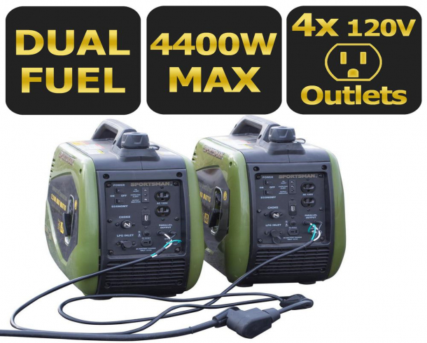 Recoil Portable Digital Inverter Generator